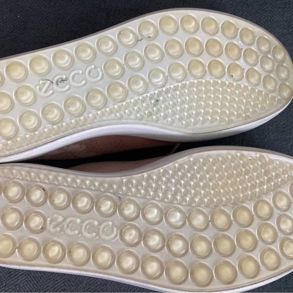 Ecco blush pink leather sneakers - Picture 3 of 3